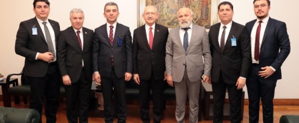 CHP Genel Başkanı Sayın Kemal Kılıçdaroğlu’nu TBMM’deki makamında ziyaret ettik