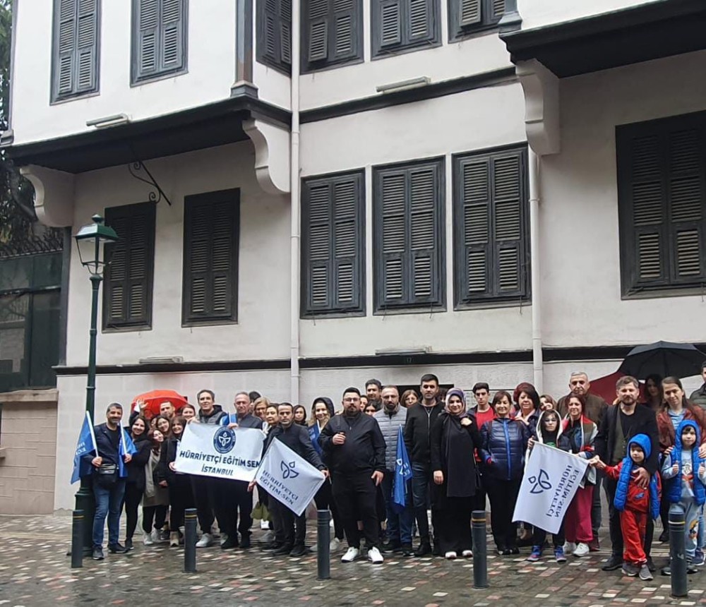 Hürriyetçi Eğitim Sen İstanbul Şubeleri Atasının Doğduğu Yerde