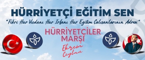 Üyelerimizden Ekrem Ceylan'ın bestesi: Hürriyetçiler Marşı.