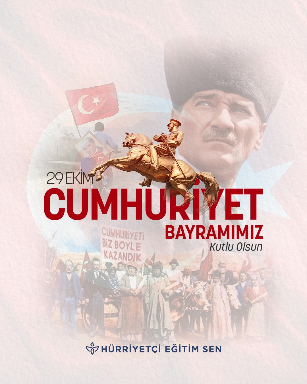 cumhriyet bayrami hurriyetci egitimsen
